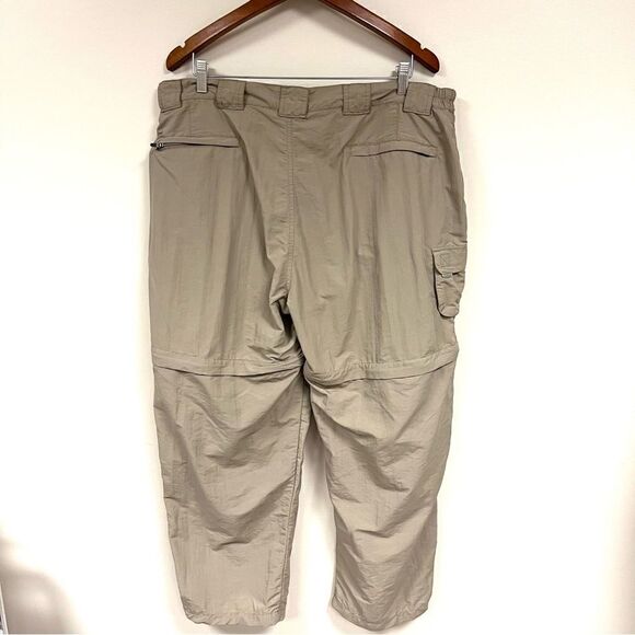 - LL Bean vintage convertible nylon cargo zip off pants Sz XL - Picture 4 of 8